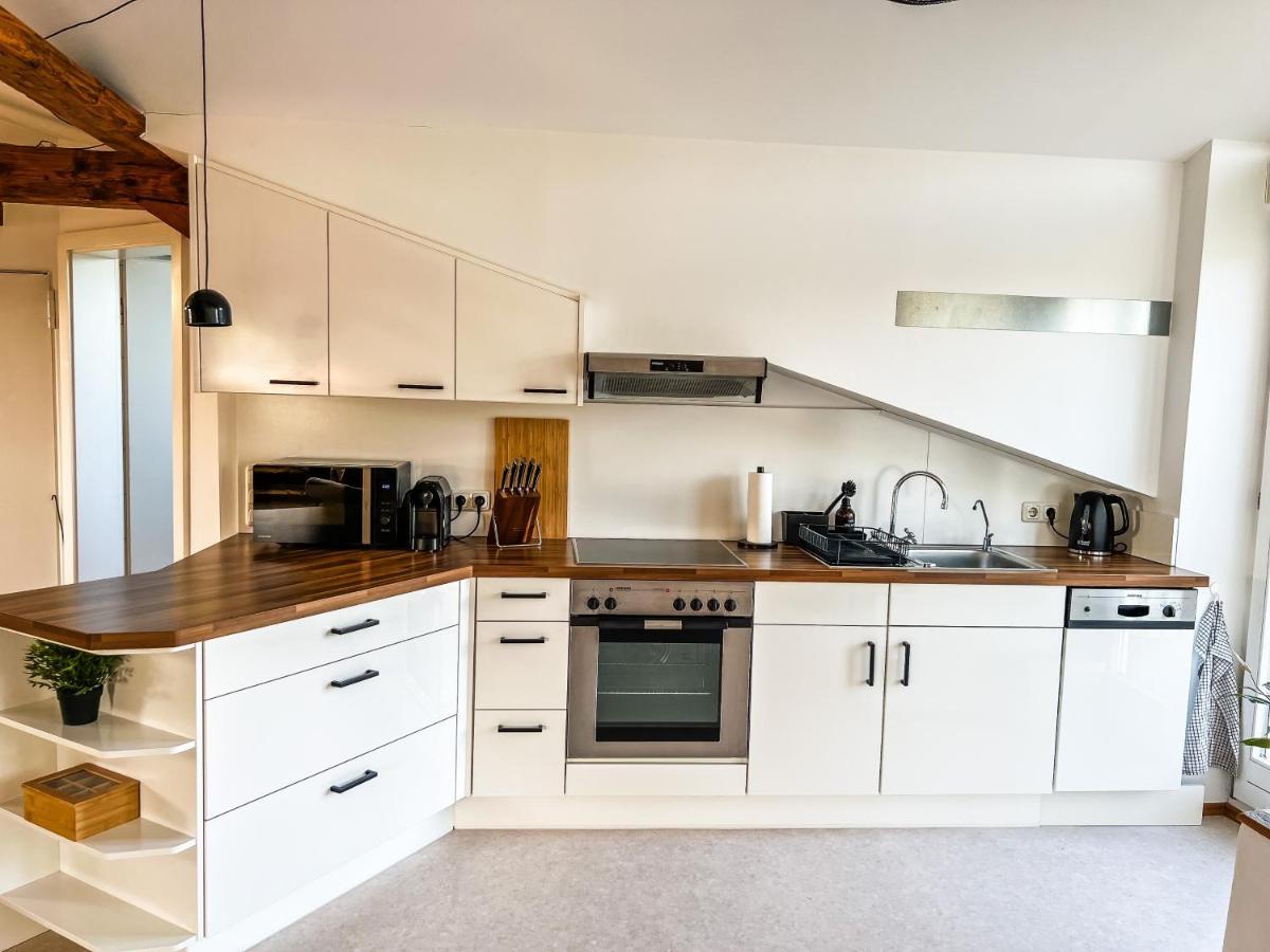 Loft-Wohnung Im Herzen Von Prien - 100M2 - Smarttv Buitenkant foto