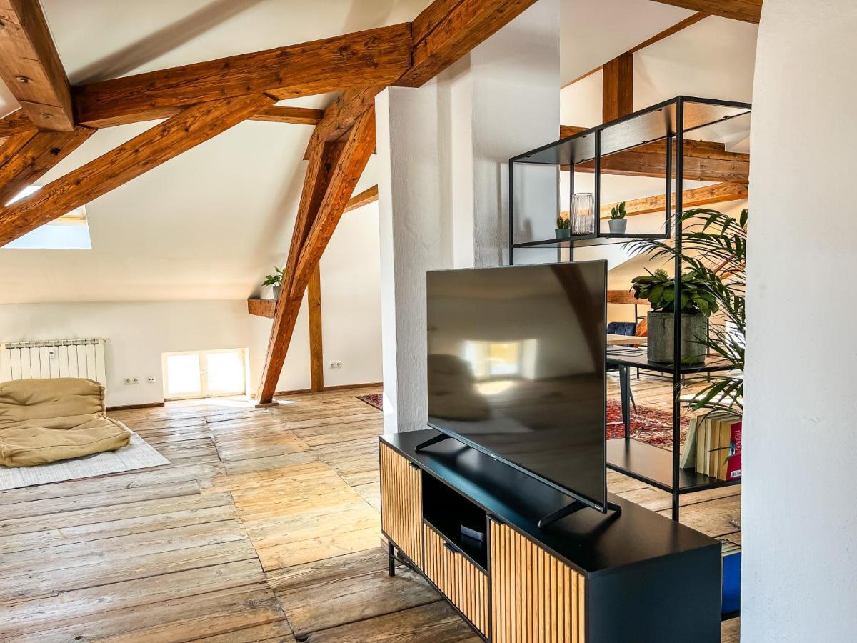 Loft-Wohnung Im Herzen Von Prien - 100M2 - Smarttv Buitenkant foto