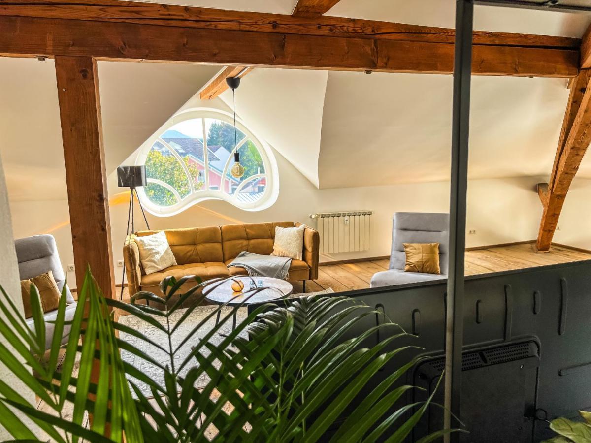 Loft-Wohnung Im Herzen Von Prien - 100M2 - Smarttv Buitenkant foto
