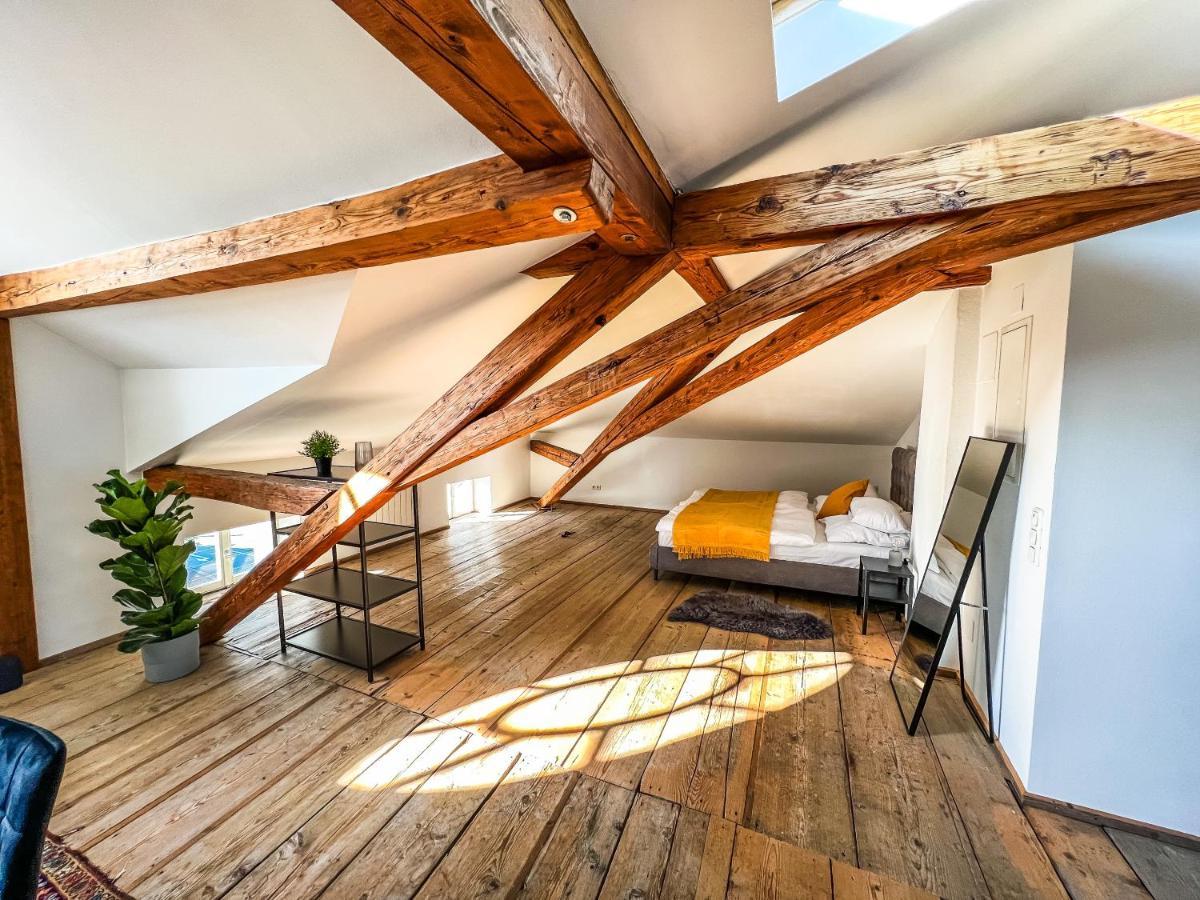 Loft-Wohnung Im Herzen Von Prien - 100M2 - Smarttv Buitenkant foto