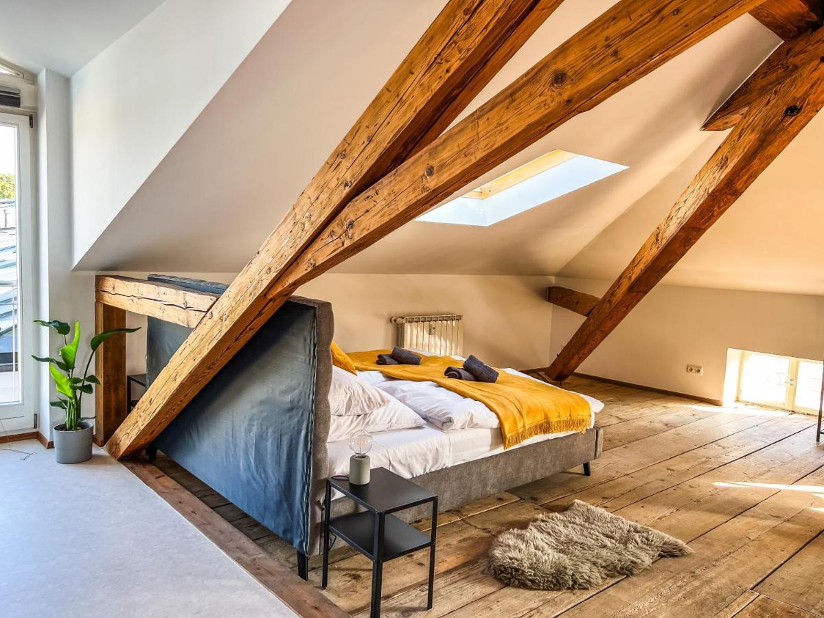 Loft-Wohnung Im Herzen Von Prien - 100M2 - Smarttv Buitenkant foto
